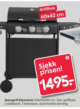 Rusta Ukjent gassgrill tilbud