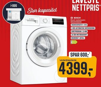 Skousen Vaskemaskin tilbud