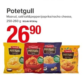 Spar Potetgull tilbud