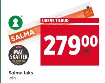 Meny Salma laks tilbud
