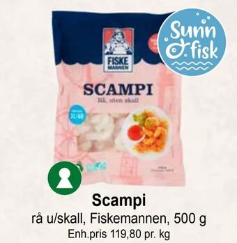 Joker Scampi tilbud