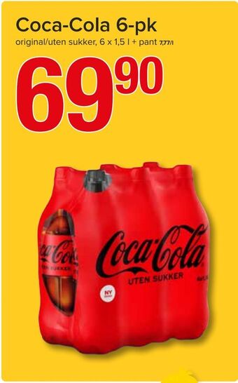 Spar Coca-Cola 6-pk tilbud