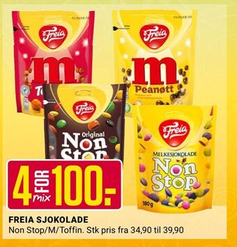 Europris Freia sjokolade tilbud