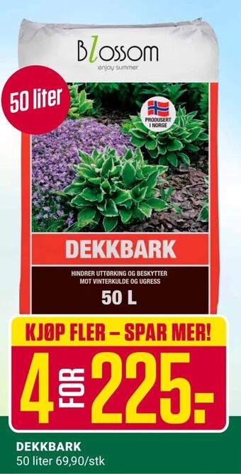Europris Dekkbark tilbud