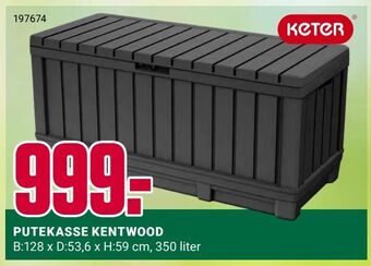 Europris Putekasse kentwood tilbud