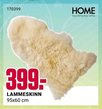 Europris Lammeskinn tilbud