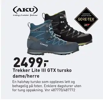 Intersport Trekker Lite III GTX tursko dame/herre tilbud