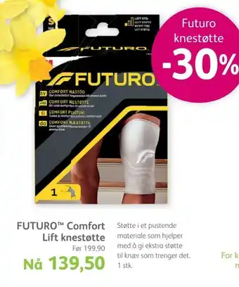 FUTURO™ Comfort Lift knestøtte