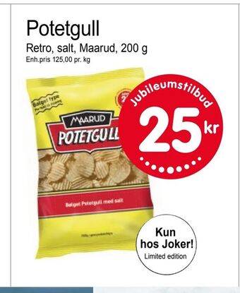 Joker Potetgull tilbud