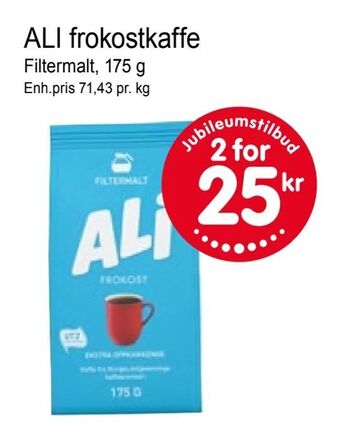 Joker ALI frokostkaffe tilbud