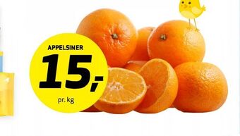 Bunnpris Appelsiner tilbud