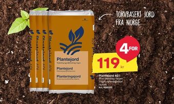 Byggmax Plantejord 40 l tilbud