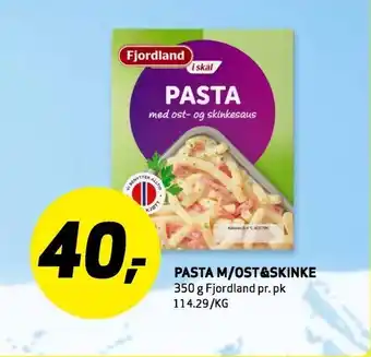 Bunnpris Pasta m/ost6skinke tilbud