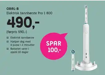 ELON Oral-b tilbud