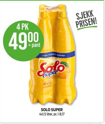 Kiwi Solo super tilbud