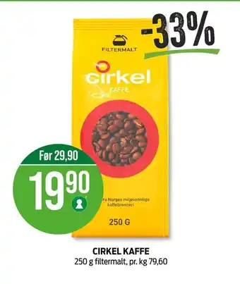 Kiwi Cirkel kaffe tilbud