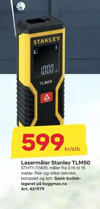 Lasermåler Stanley TLM50