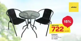 Byggmax Kafésett tilbud