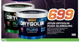 Coop Byggmix Jotun drygolin pluss oljemaling tilbud