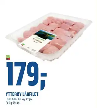 Coop Obs Ytterøy lårfilet tilbud