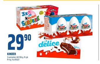 Coop Obs Kinder tilbud