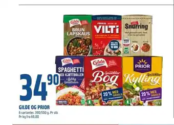 Coop Obs Gilde og prior tilbud