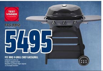 Obs Bygg Fcc bbq x-grill chef gassgrill tilbud