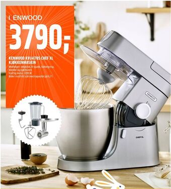 Coop Obs Kenwood kvl4170s chef xl kjøkkenmaskin tilbud