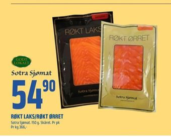 Coop Obs Røkt laks/røkt ørret tilbud