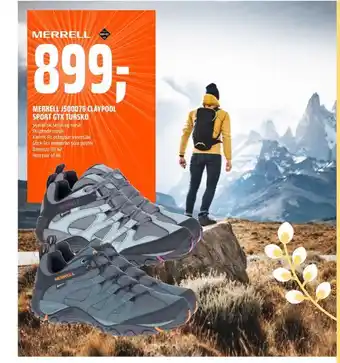 Coop Obs Merrell j500076 claypool sport gtx tursko tilbud