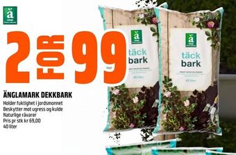 Obs Bygg Änglamark dekkbark tilbud