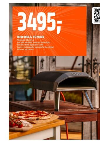 Coop Obs Ooni koda 12 pizzaovn tilbud