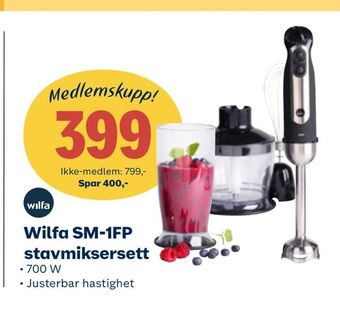 Coop Obs Wilfa SM-1FP stavmiksersett tilbud