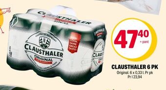 Coop Extra Clausthaler 6 pk tilbud