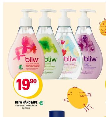 Coop Extra Bliw håndsåpe tilbud