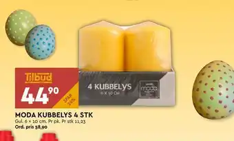 Coop Mega Moda kubbelys 4 stk tilbud