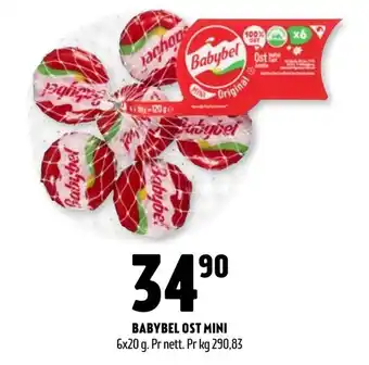 Coop Prix Babybel ost mini tilbud