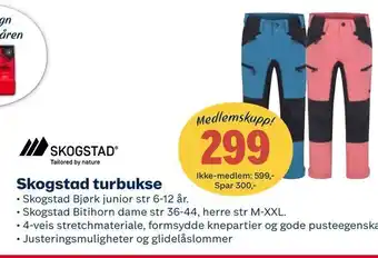 Coop Extra Skogstad turbukse tilbud