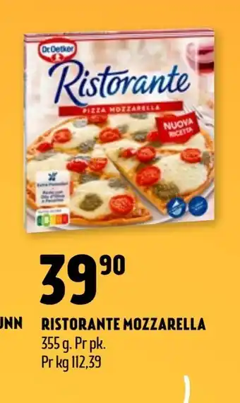 Coop Prix Ristorante mozzarella tilbud