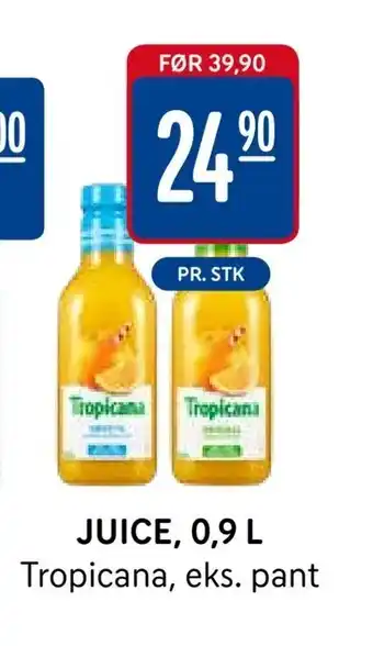 Rema 1000 Juice, 0,9 l tilbud