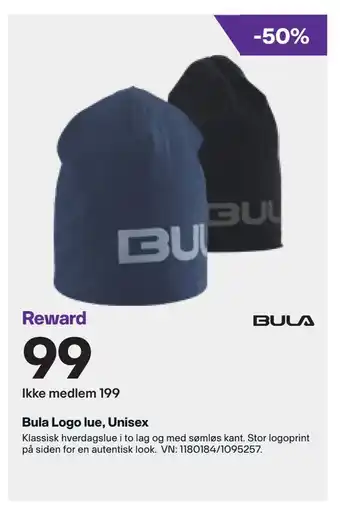 XXL Sport Bula Logo lue, Unisex tilbud