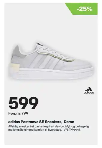 XXL Sport adidas Postmove SE Sneakers, Dame tilbud