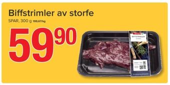 Spar Spar biffstrimler tilbud
