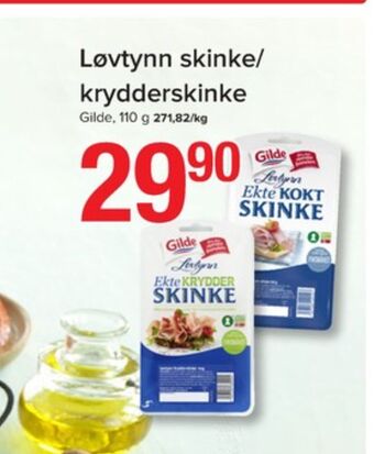 Spar Gilde pålegg tilbud