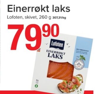 Spar Lofoten laks tilbud