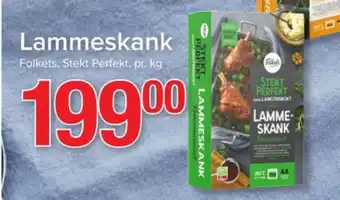 Spar Folkets lammeskank tilbud