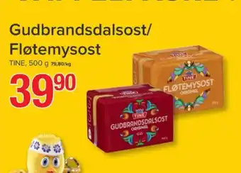 Spar Tine gudbrandsdalsost tilbud