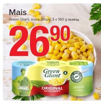 Spar Green giant mais tilbud