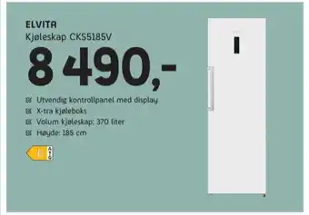 Elvita kjøleskap