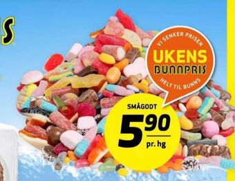 Bunnpris Ukjent smågodt tilbud